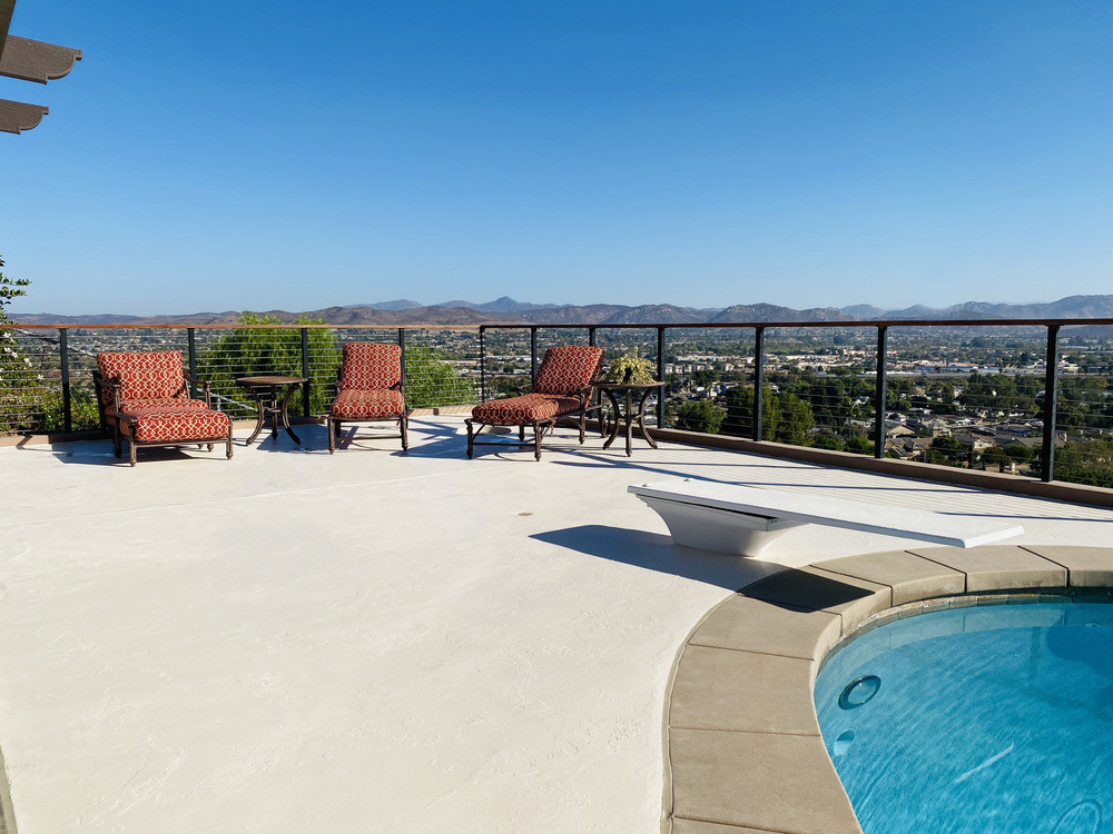 pool deck